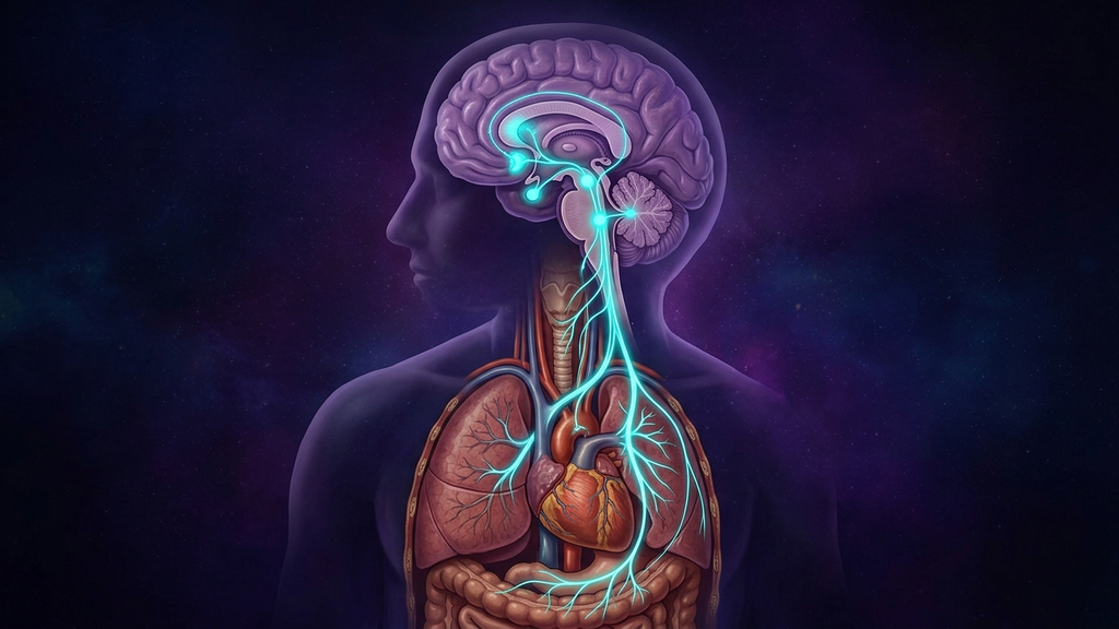 The Bottom-Up Anxiety Nobody Treats: Why Your Vagus Nerve Writes the Fear Before Your Mind Explains It