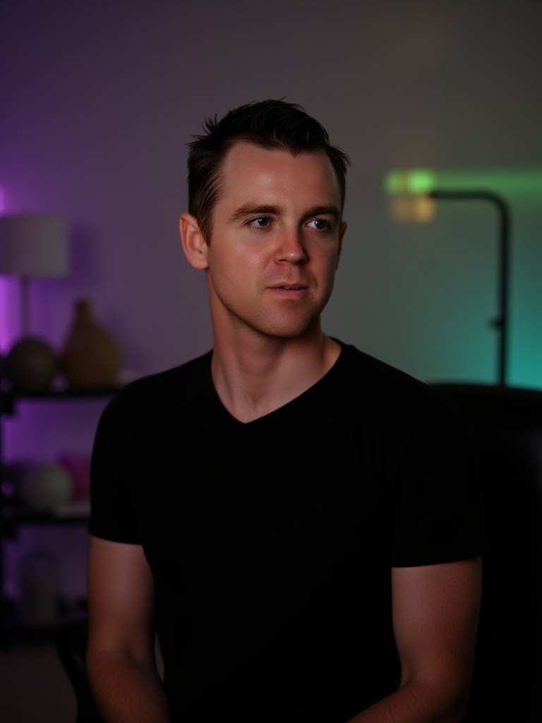 Sterling Cooley, founder of Ultra School, looking toward the coach training invitation